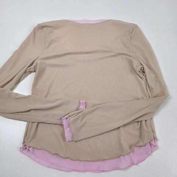 Intimately Free People Shirt Womens Large Square Neck Ballet Combo FP128830CY - Picture 12 of 14